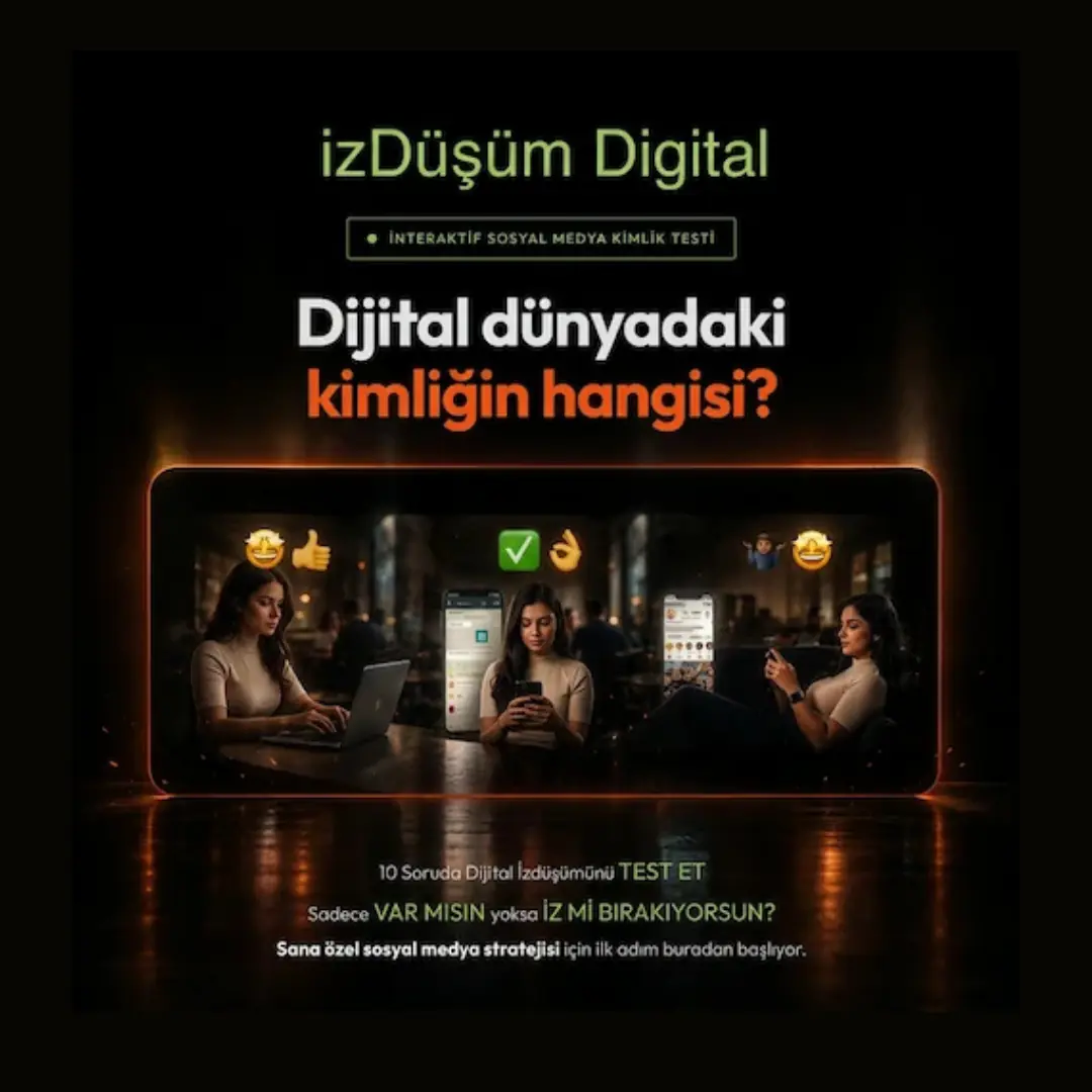 izdüşüm digital sosyal medya kimlik testi sayfası görseli