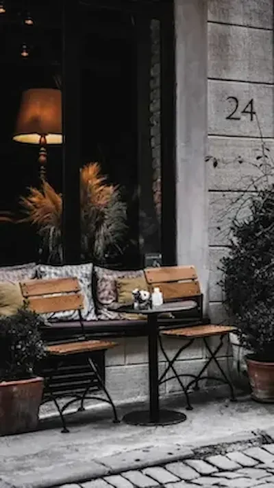 cafe dış mekan