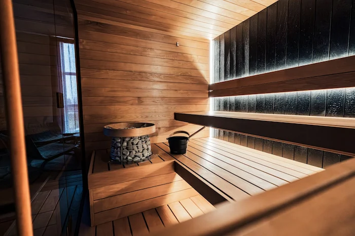 otel sauna görünüm
